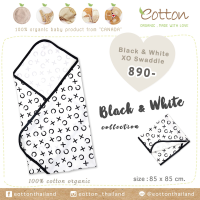 Eotton ผ้าห่อตัว Black &amp; White XO Swaddle