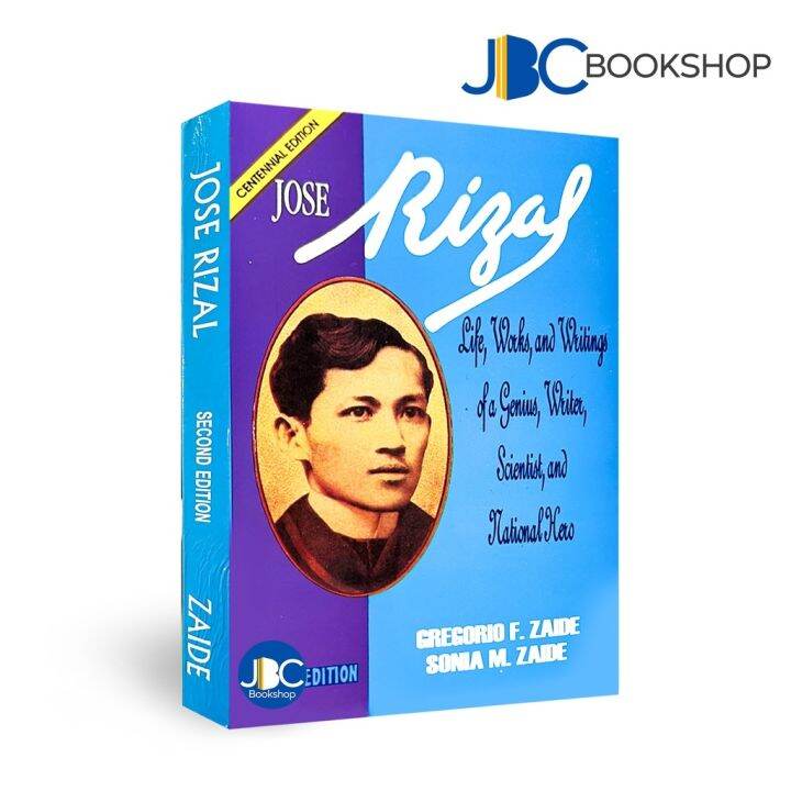 Book Jose Rizal Life Works And Writings Of A Genius Writer Scientist