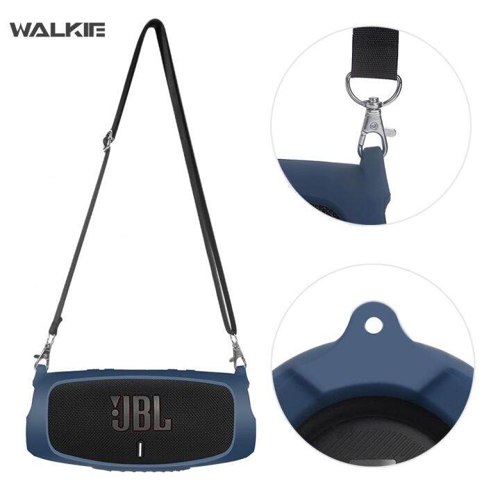 walkie-เคสซิลิโคนพร้อมเข็มขัดสําหรับลําโพงบลูทูธไร้สาย-jbl-charge-5