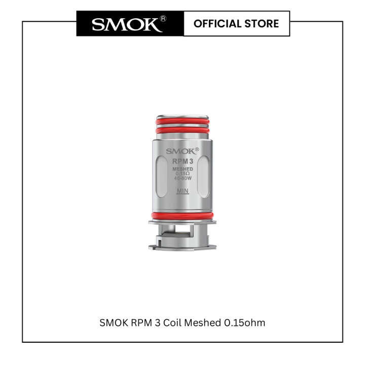 SMOK RPM 3 MESHED COIL 0.15ohm & 0.23ohm (Compatible for RPM 85/ RPM ...