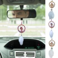 Dream Catcher for Girls Angle Shape Car Dream Catchers Pendants for Rearview Mirror Cute Car Decorations Wear Resistant Hangable for Party Bedroom Bar Dining Room upgrade