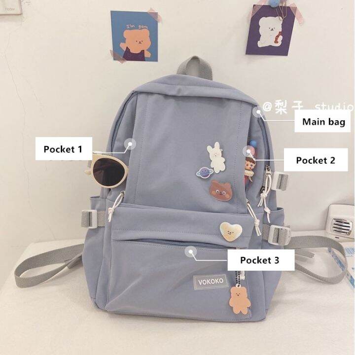 cc-school-bag-korean-style-womens-nylon-harajuku-ulzzang-backpack-beg-sekolah-perempuan