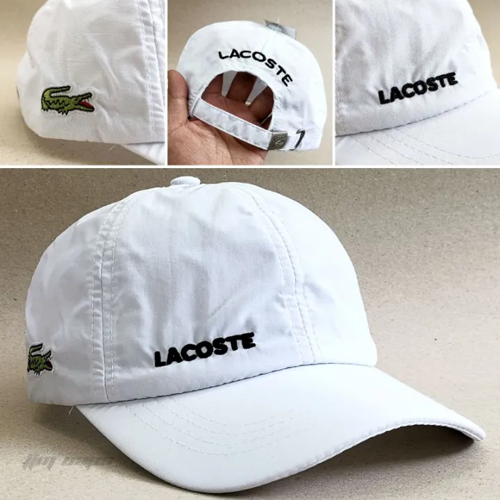 lacoste dri fit cap