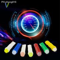 2/10/20 PCS T5 LED Light W1.2W W3W Dashboard Gauge Instrument Lamp Car Interior Light Auto Side Wedge Bulb 4014 LED Super Bright