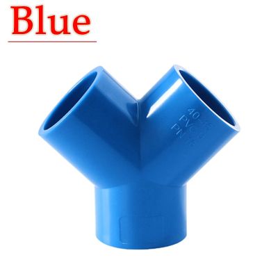 ；【‘； 5Pcs PVC Pipe Y-Type Connector Garden Irrigation Tube 3-Way Joints Aquarium Fish Tank Water Supply Pipe Fittings DIY Tools