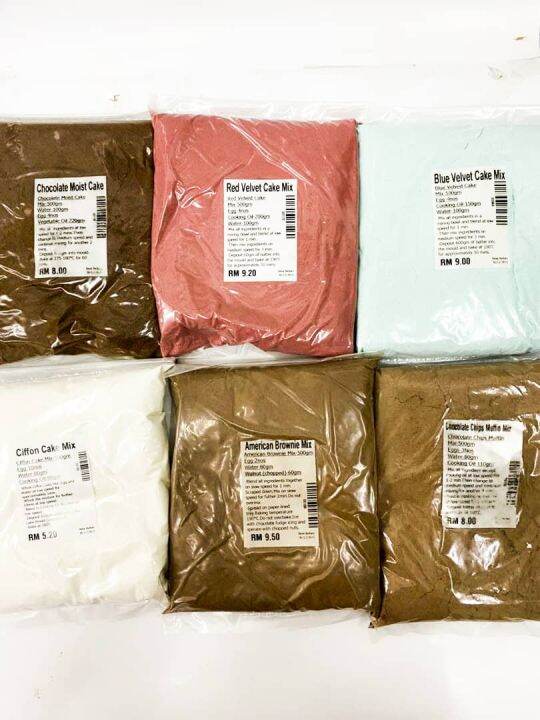 Bakels fresh cake premix easy to make sponge cake mix red velvet blue