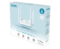 [ประกัน LT] D-LINK R15, Eagle Pro AI AX1500 Smart Dual Band Router, เราเตอร์ wifi6 Mesh Smart  Roaming - สมหวังNETWORK