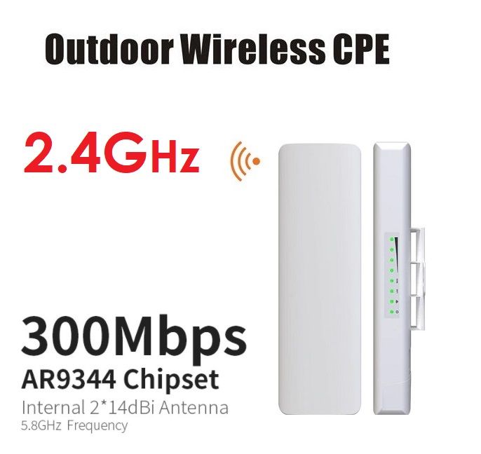 cpe-router-outdoor-wireless-access-point-bridge-repeater-300mbps-2-4ghz-ตัวรับ-กระจายสัญญาณ-wifi-ระยะไกลแบบ-outdoor-high-powerwireless-outdoor