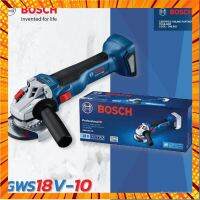 BOSCH GWS 18V-10 Professional เครื่องเจียรไฟฟ้าไร้ สำหรับงานหนัก เครื่องเจียร (ไม่รวมแบตเตอรี่และเครื่องชาร์จ) กรณีสินค้ามีสี ไซท์ เบอร์รบกวนลุกค้าทักมาสอบถามหรือเเจ้งที่เเชทก่อนสั่งสินค้าด้วยนะคะ