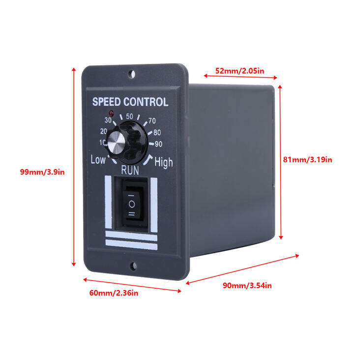 มอเตอร์-ตัวควบคุมความเร็ว-dc-12-60v-40a-pwm-แปรง-cw-ccw-สวิตช์ย้อนกลับ