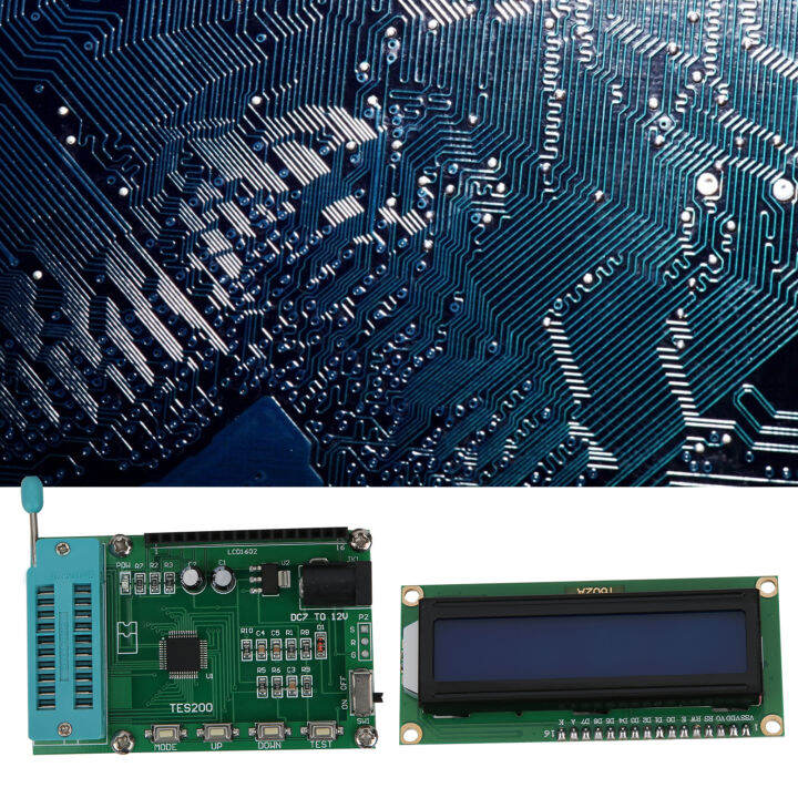 IC Digital Tester ป้องกันการเกิดออกซิเดชัน IC Logic Gate ชิ้นส่วน