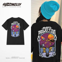 Cartoon Cartoon T-shirt Female Hip Hop Short Sleeve Summer Loose Sleeve Trend Trend Ins Girls T-shirt The Old Style