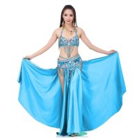 【YD】 New Belly Costume S/M/L 3pcs Bra Belt Skirt Dancing Set Bellydance Wear VL-N55