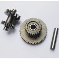 ✎﹉ For Zongshen CB250 250cc Air Cooled Chain Drive Engine Starter Motor Gear Dual Link Gear Drive Gear Main amp;Counter Gear new