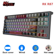 Rk Hoàng Gia Kludge R87 Bàn phím cơ có dây 87 Phím đèn nền RGB Trao Đổi