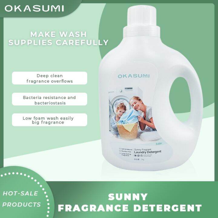 Okasumi Wholesale 2kg6 Washing Liquid Detergent 5 in1 Perfume Soft ...