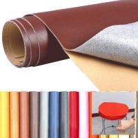 hotx【DT】 Pattern Back adhesive Stick Faux Leather Fabric Hole Repair Sticker Sofa Car