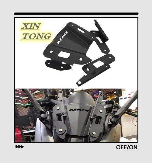 NMAX SIDE MIRROR WINDSHIELD BRACKET V2 Lazada PH