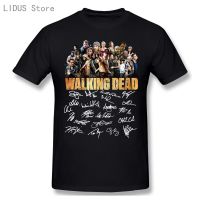 Mens Fashion The Walking Dead Signature Lovers T-Shirt Short Sleeve Casual O-Neck Tshirts Tee Top