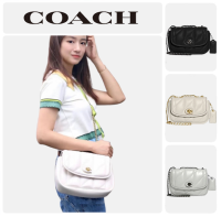 COACH/ กระเป๋าสะพายสุภาพสตรี Quilted PILLOW MADISON/กระเป๋าสะพายสุภาพสตรี/กระเป๋าสะพายข้าง/สไตล์ลำลอง/ของแท้/จัดส่งรวดเร