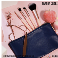 SIVANNA ULTIMATE COLLECTION MAKEUP BRUSH BR-194 ซีเวนน่า ชุดแปรงแต่งหน้า พร้อมกระเป๋า**ของแท้ พร้อมส่ง