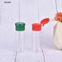 [TAT] 5Pc Plastic Spice Salt Pepper Shakers Seasoning Jar BBQ Condiment Vinegar Bottle CVX