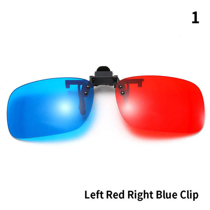 1/5/10Pcs 3D Glasses Red Blue For Dmensonal Anaglyph TV Move DVD