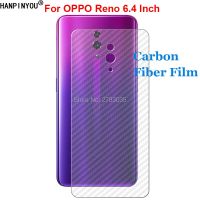 สำหรับ OPPO Reno 6.4 "ทนทาน3D ป้องกันลายนิ้วมือบางพิเศษคาร์บอนไฟเบอร์ฟิล์มด้านหลังป้องกันปกป้องหน้าจอ (ไม่กระจกเทมเปอร์) ปกป้องหน้าจอ S