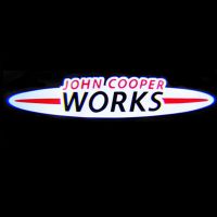 Red JCW Emblem Light Car Door Light For MINI F56 F57 F55 F60 R55 R56 R60 R61 JCW Welcome Light JOHN COOPER WORKS Shadow Lamp