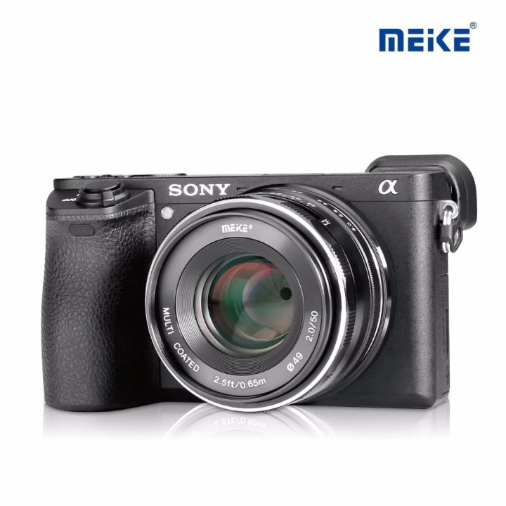 meikemk-50mm-f2-0-fixed-manual-focus-lens-for-sony-e-mount-a6300-a6000-a5100-a5000nex7-nex6-5n-mirrorless-cameras-with-apsc-c