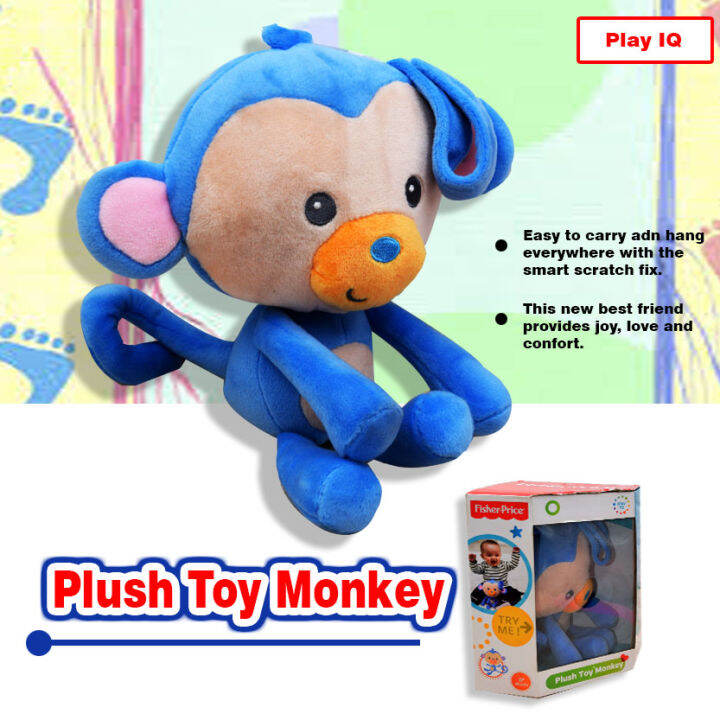 Fisher-Price Play and Learn Plush Toy Monkey | Lazada PH