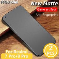 ☏Vidro Temperado De Proteção Para Realme Protetor Tela Matte 7 8 Pro 8 5G 7i GT Neo X7Pro X7Max 2 Peças Por Lote