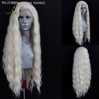 Webster Blonde Synthetic Lace Front Wig Long Natural Wave Wigs for Women Side Part High Temperature Lace Wig Cosplay Wig [ Hot sell ] Decoration Center