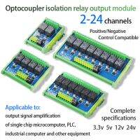 : แผงวงจรตัวเดียวส่งสัญญาณโมดูลโมดูลแยกออปโต้คัปเปลอร์12V ชิปเดี่ยว5V/12V/24V แหล่งจ่ายไฟ PLC เครื่องขยายสัญญาณ