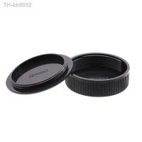 ¤✘ஐ  Rear Lens Cap   Camera Body Cap Set Plastic Black for All M42 (M42x1) mount cameras and lenses