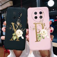 ตัวอักษร Coque สำหรับ Huawei Nova Y91ฝาครอบโทรศัพท์ TPU เคสมือถือซิลิโคนนิ่มสำหรับ Huawei Nova Y91 Y 91 NovaY91 Funda เคสป้องกันด้านหลังสำหรับเด็กหญิงเด็กชาย