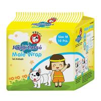 โอบิสุนัข SUKINA PETTO SIZE M 10 ชิ้นMALE DOG BELLY DIAPERS (OBI) SUKINA PETTO SIZE M 10PCS **พลาดไม่ได้แล้วจ้ะแม่**