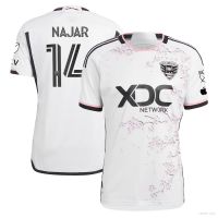 2023 MLS Andy Najar D C United Sport Large Short Sleeve Football T-shirt