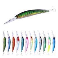 17 ซม.23.5g Minnow Fishing Lure Jerkbaits เลเซอร์เหยื่อประดิษฐ์ตกปลา Wobblers เหยื่อ Crankbaits Peche ปลาเทราท์ตกปลาเบส-Cailine