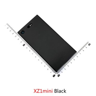 ฝาครอบด้านหลังสำหรับ Sony Xperia XZ1ขนาดเล็ก XZ1ขนาดกะทัดรัดชิ้นส่วนกรอบกลางฝาหลังแบตเตอรี่ที่หุ้มเครื่องอะไหล่เคส