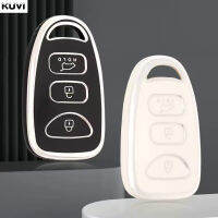 ใหม่ TPU รถ Remote Key Case สำหรับ Hyundai Kia Tucson Sonata Santa FE Carens Protector ผู้ถือ Keyless Fob อุปกรณ์เสริม