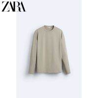 ┇¤ September ZARA new mens long-sleeved slim T-shirt 5584464 706