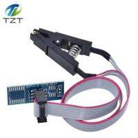 TZT CH341A 24 25 Series EEPROM Flash BIOS USB Programmer Module + SOIC8 SOP8 Test Clip For EEPROM 93CXX / 25CXX / 24CXX DIY KIT