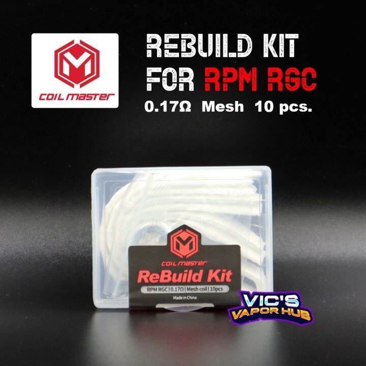 Vape Coil Master RBK Rebuild Kit for Smok RPM RGC Lazada PH