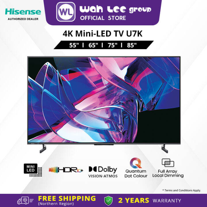 [FREE SHIPPING] Hisense Quantum Full Array Local Dimming MINI LED ULED