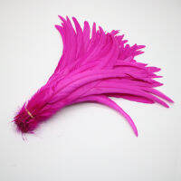 100ชิ้นล็อต Rooster TAIL feathers 14-16นิ้ว35-40ซม. ตกแต่ง plumas DIY Carnival Performance decord