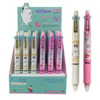 ปากกา ปากกาลูกลื่น 4 สี + ดินสอกด ในแท่งเดียวกัน 5 in MIN -185 ลาย Moomin  (1ด้าม) ดินสอ เครื่องเขียน
