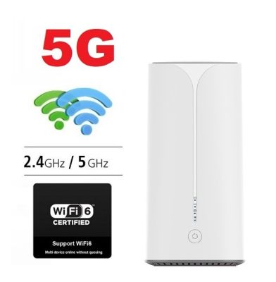 5G Wireless Router 5G รองรับ 3CA ,5G 4G 3G AIS,DTAC,TRUE,NT, Indoor and Outdoor WiFi-6 Intelligent Wireless Access router (CPE)