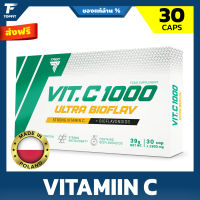 TREC VIT. C 1000 ULTRA BIOFLAV - 30 Caps วิตามินซี + สารสกัดซิตรัสไบโอฟลาโวนอยด์ช่วยในการทำงานที่เหมาะสมของระบบภูมิคุ้มกัน ช่วยลดความเครียด