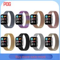 PDG สายโลหะสแตนเลสสตีลสายนาฬิกาข้อมือมิลานสำหรับนาฬิกา Redmi Watch 3สมาร์ทวอท์ชแบบแอคทีฟ